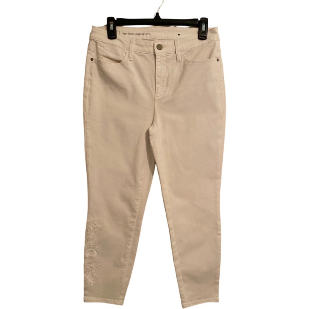Talbots Flawless Embroidered High Waisted Jegging